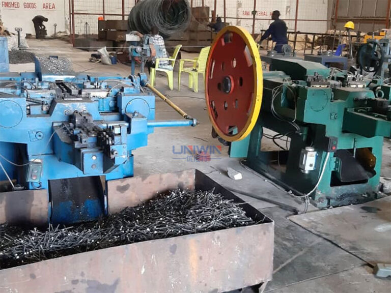 Customer Site of Nail Production Line-4